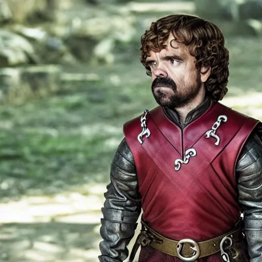 Prompt: Super Mario as Tyrion Lannister, still from Game of Thrones, tv show, detailed, 4K