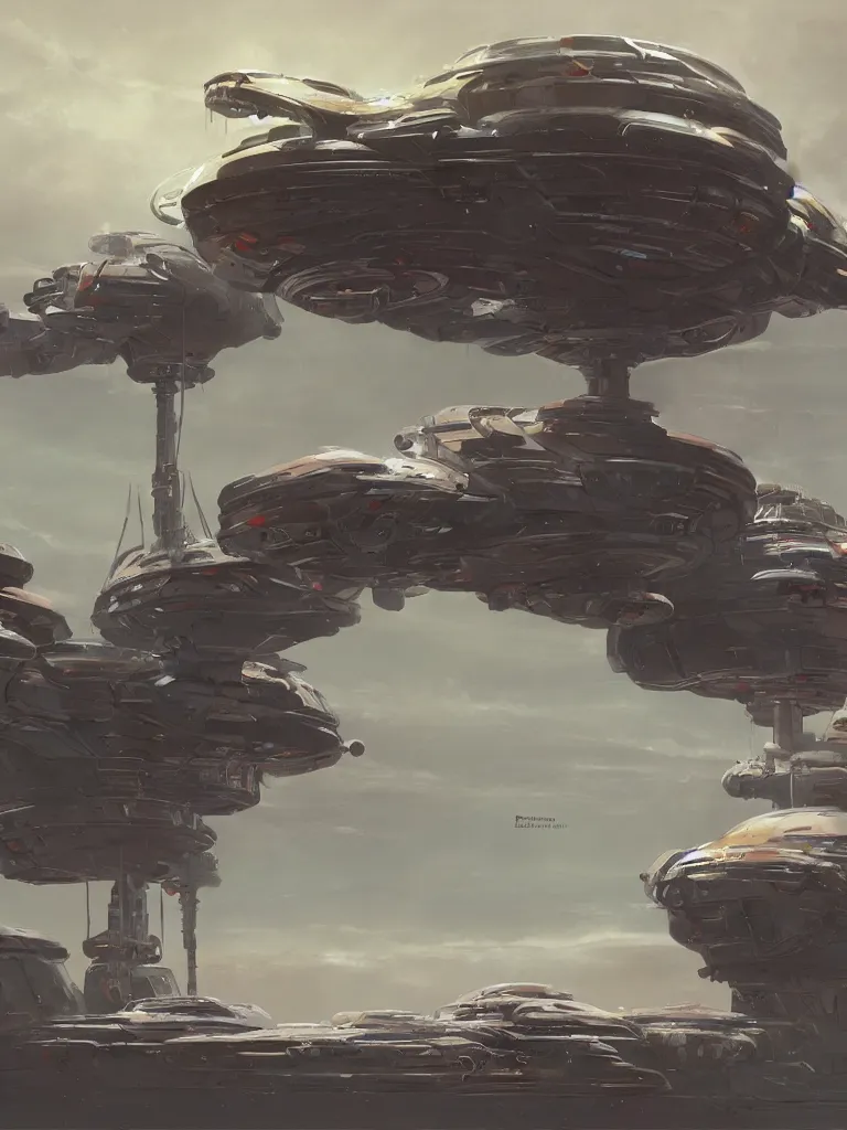 Image similar to dream bot mothership by disney concept artists, blunt borders, rule of thirds