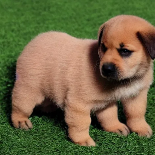 Image similar to a puppy the size of a grain of rice