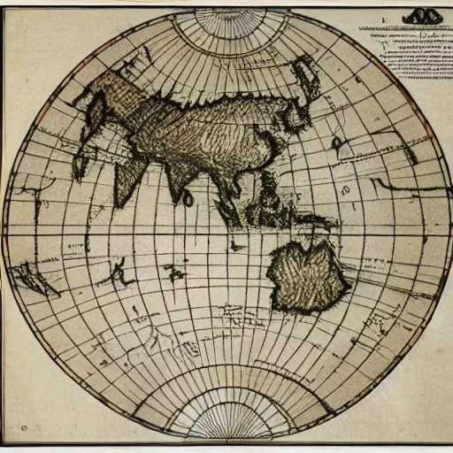 Image similar to world map projection