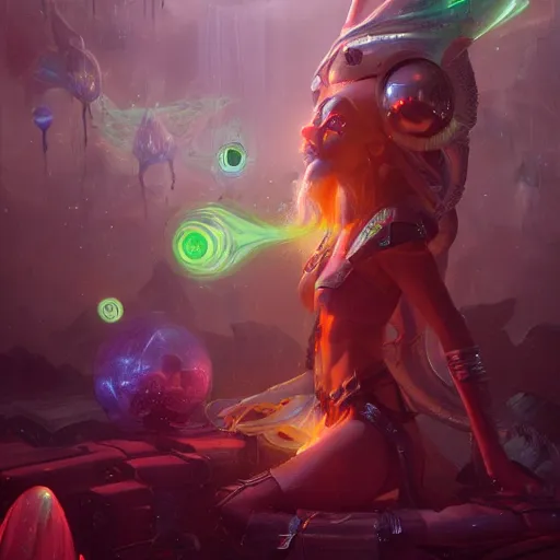 Image similar to dmt machine elves, hyperspace, huggy wuggy from poppy playtime video game, fullbody, ultra high detailed, oil painting, greg rutkowski, charlie bowater, yuumei, yanjun cheng, unreal 5, daz, hyperrealistic, octane render, rpg portrait, dynamic lighting, fantasy art, beautiful face