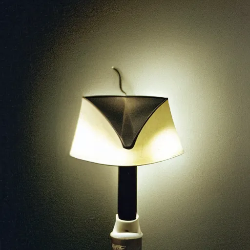 Image similar to closeup photo of an 70s car`s handlamp by Julie Blackmon,