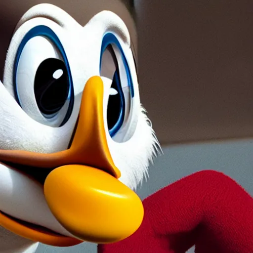 Image similar to donald duck is very sick, portrait, photorealism, octane render, 3 d, hyper detailed.