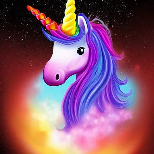 Image similar to unicorn digital art