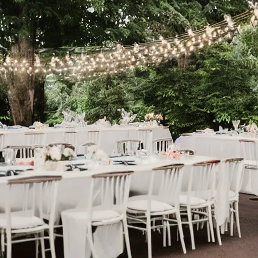 Image similar to unique wedding reception