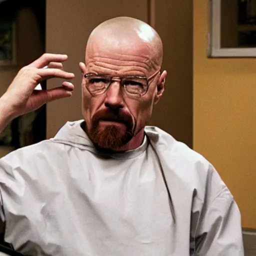 Prompt: walter white hitting the griddy