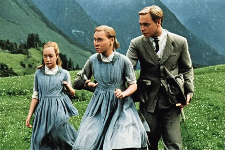 Image similar to still image from the sound of music by david cronenberg, body horror, ultra detailed, finely detailed