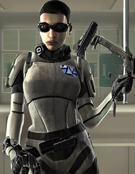 Image similar to Metrocop from Half-Life: Alyx