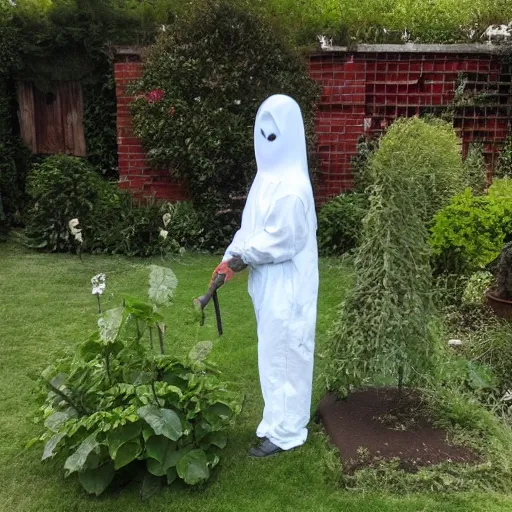 Prompt: ghost gardener john