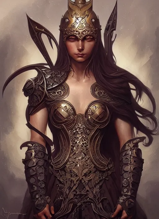 Image similar to Muscular and powerful medieval knight portrait, art nouveau, fantasy, intricate flower designs, elegant, highly detailed, sharp focus, art by Artgerm and Greg Rutkowski