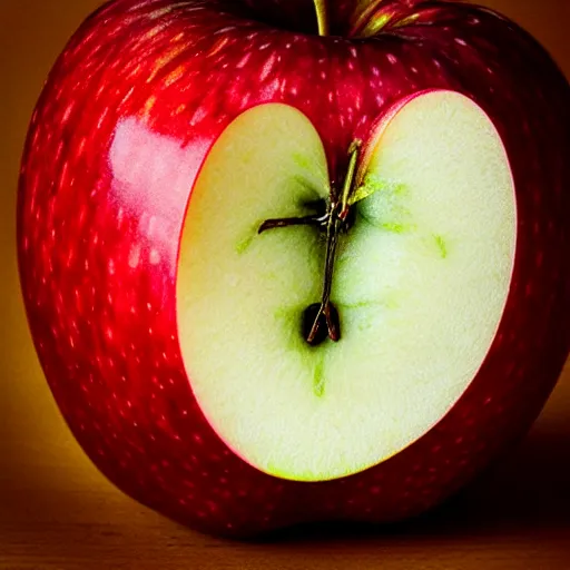 Prompt: art of an apple