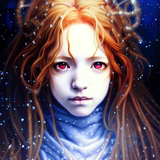 Image similar to a hermione, an ultrafine detailed painting by ayami kojima, cgsociety, fantasy, anime digital art, lovecraftian, cosmic horror, detailed painting