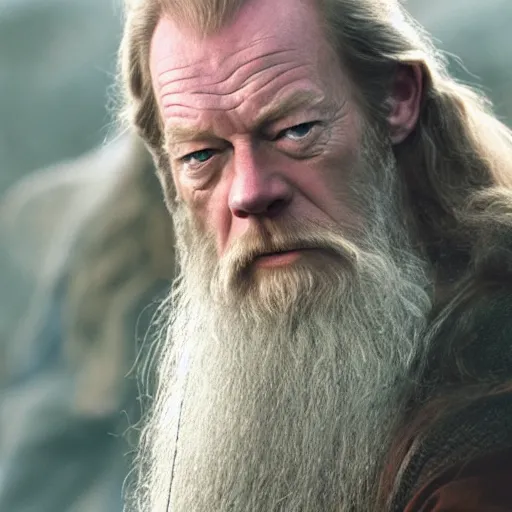 Image similar to iain glen as gandalf