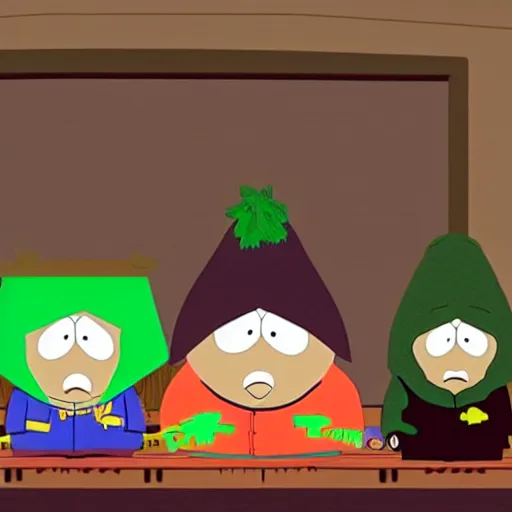 Prompt: marillion in a south park episode