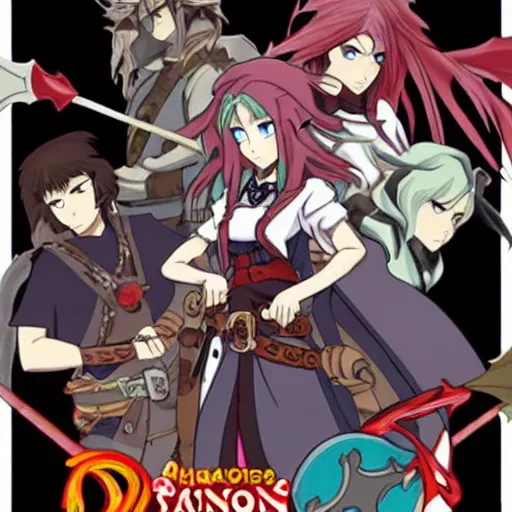 Image similar to dungeons and dragons anime