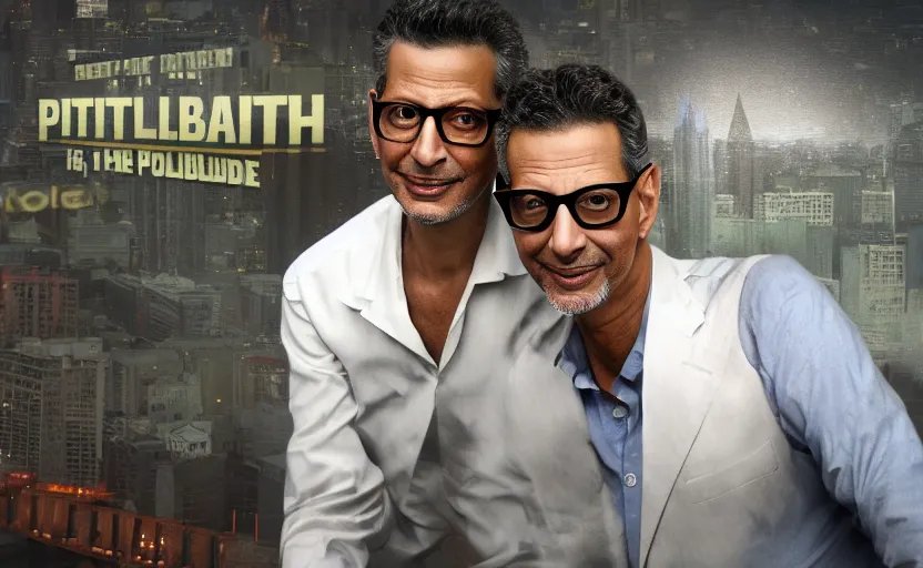 Image similar to jeff goldblum visits pittsburgh, desktop background, hd, 4 k