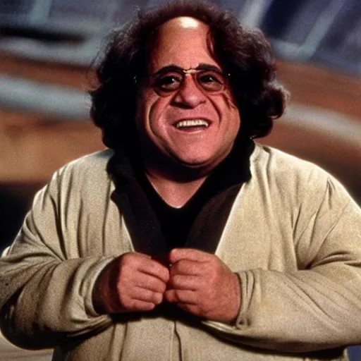 Prompt: danny devito in star wars