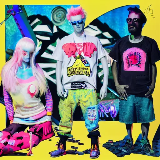 Image similar to hi mark ( akwaaba tommy ), in the style of billelis and james jean and pedro conti and stanley kubrick, inspired by die antwoord, kawaii colors, photorealistic, epic, super technical, 3 d render