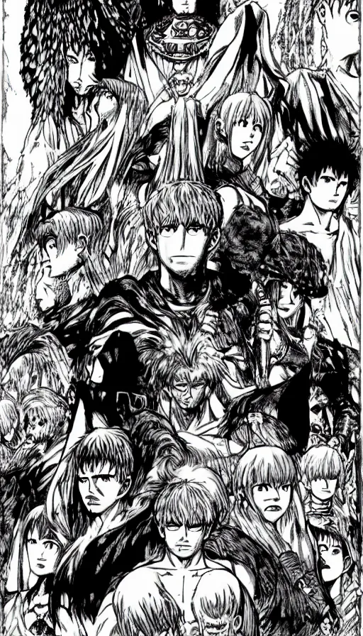 Image similar to the end of the world, from berserk