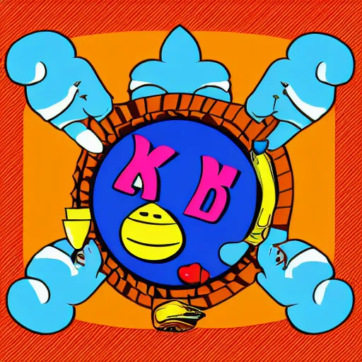 Image similar to humpty dumbty logo, vector art, detailed hd,