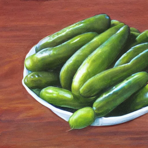 Image similar to realistic pickles