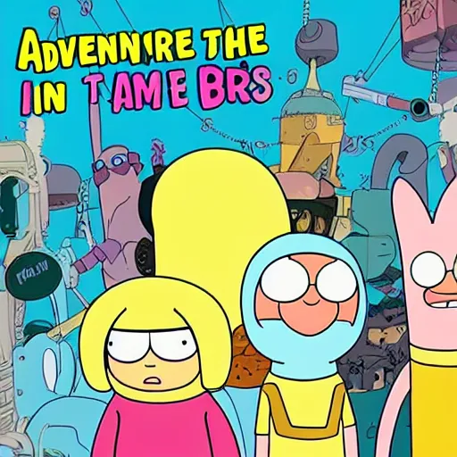 Image similar to adventure time in the style of bob's burgers