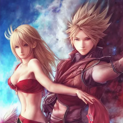 Prompt: the cover art of final fantasy 3 0 ( 2 0 4 0 ) by artgerm