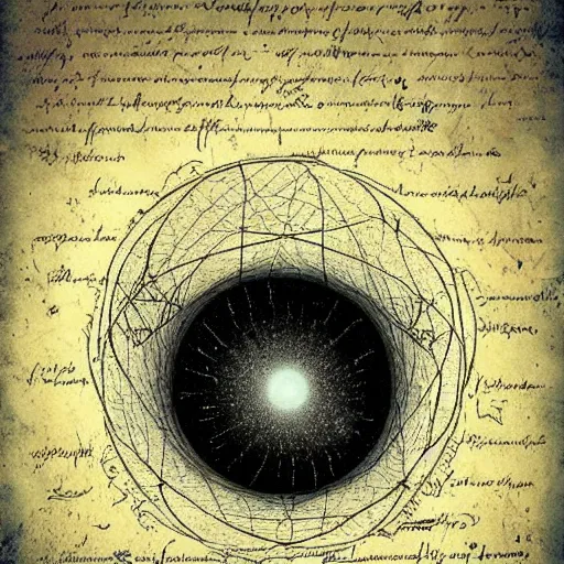 Prompt: instructions to build a wormhole, very detailed handwriting, manuscript found in an abandoned spaceship, digital art, 8k, desaturated