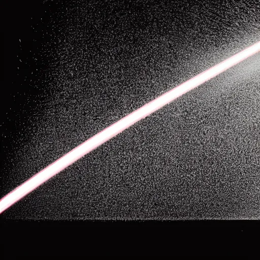 Image similar to High speed camera still image of a running faucet with a laser beam shining through it