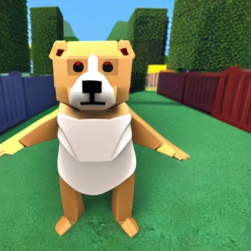 Image similar to mrdoge, roblox avatar, 4 k, 8 k,