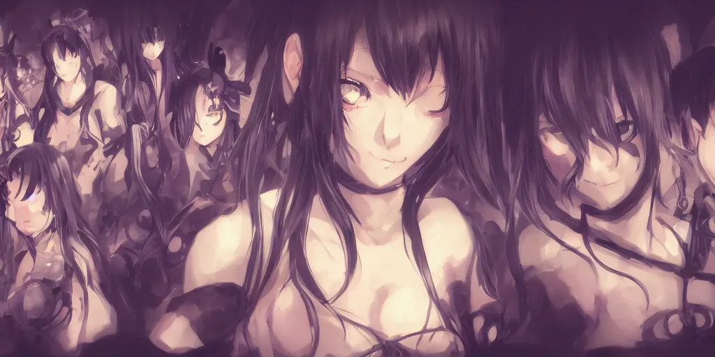 Oficina Steam::Anime Girl (Dark Theme)