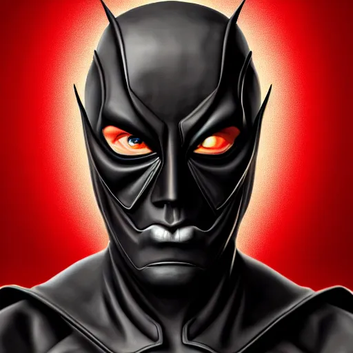 Image similar to vegan supervillain, UHD, hyperrealistic render, highly detailed, 4k, artstation