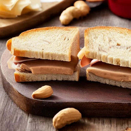 peanut butter and baloney sandwich, Stable Diffusion OpenArt