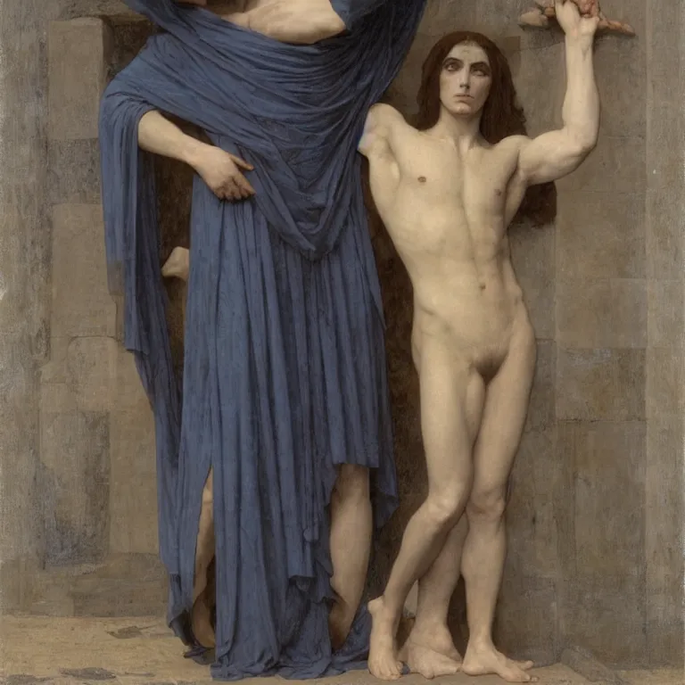 Prompt: Ronan the Accuser from Marvel by William Adolphe Bouguereau