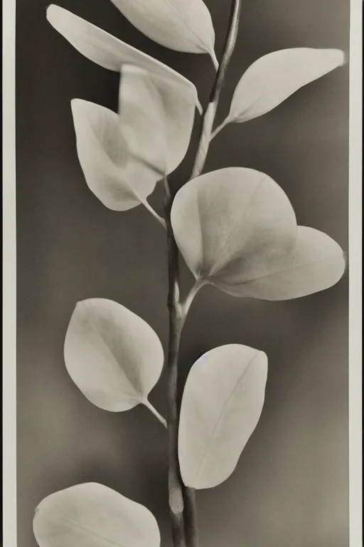 Prompt: botanical poster, shot with hasselblad, photography, very soft diffuse lights, by dorothea lange and horst p horst, fine film grain, d