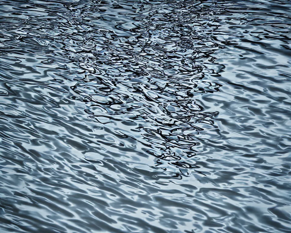 Prompt: water reflections abstract photography