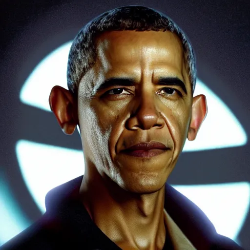 Image similar to Film still of Obama as Anakin Skywalker. Star Wars. Screenshot. Extreme quality. 4K.