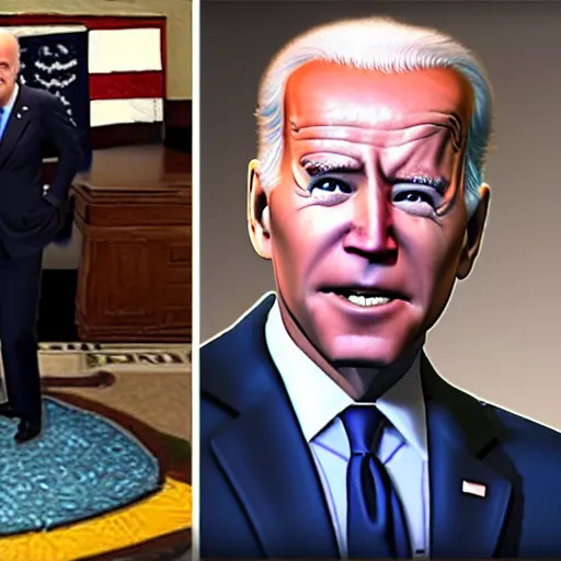 Image similar to joe biden in half life 1