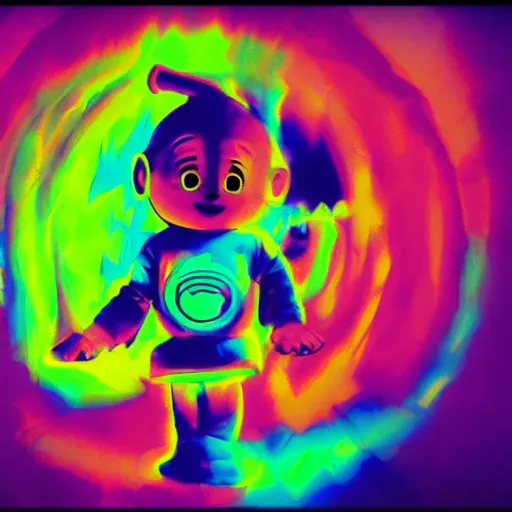 Prompt: teletubbie acidwave