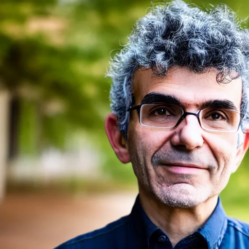 Image similar to portrait photo still of yoshua bengio, 8 k, 8 5 mm f 1. 8