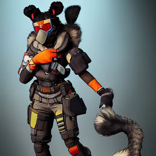 Image similar to Loba From apex legends,