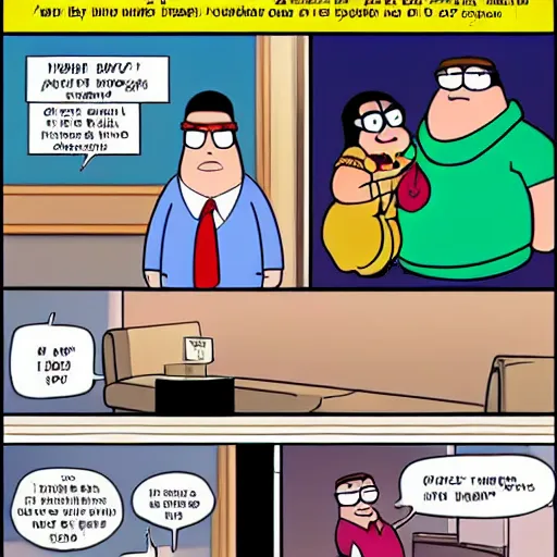Image similar to peter griffin's tragic backstory