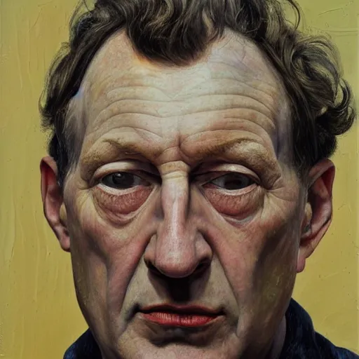 Prompt: high quality high detail painting by lucian freud, hd, portrait of actor