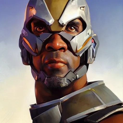 Prompt: greg manchess portrait painting of light armored trevor phillips as overwatch character, medium shot, asymmetrical, profile picture, organic painting, sunny day, matte painting, bold shapes, hard edges, street art, trending on artstation, by huang guangjian and gil elvgren and sachin teng