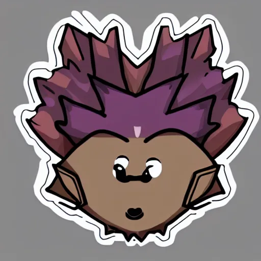 Prompt: cute hedgehog heart love cute adorable emote twitch waving lineart