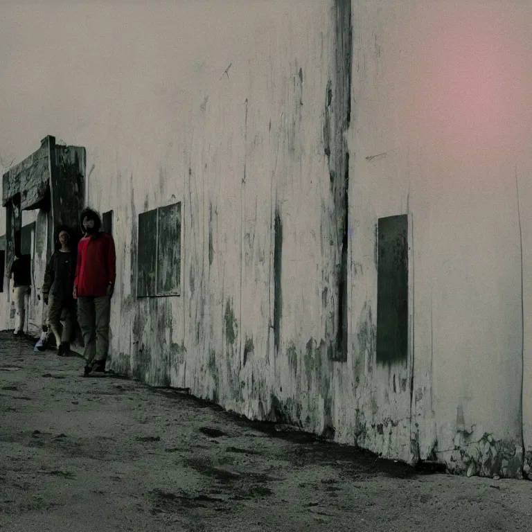 boards of canada hell sightseeing album cover, film, Stable Diffusion