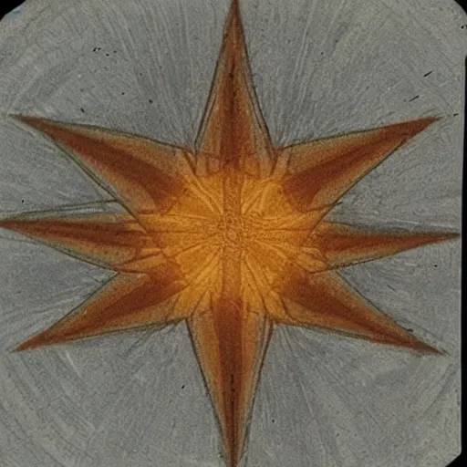 Image similar to old picture of a quasi-star