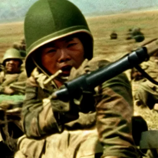 Image similar to vietnam war footage