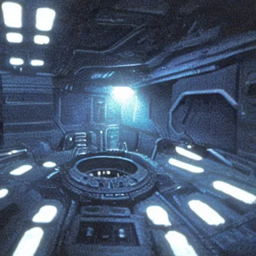 Image similar to the Nostromo spaceship of the Alien movie