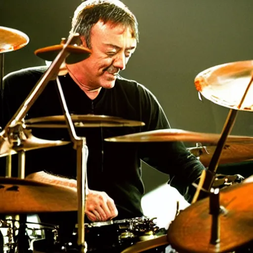 Image similar to neil peart playing the drums